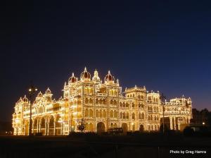 Mysore Palace - 7pm Sunday